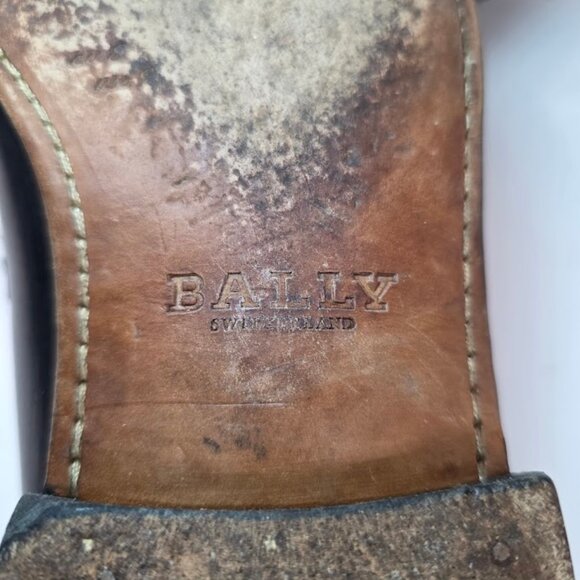 Bally Switzerland Loafer Slip-On Soft Leather Men Dress Shoe Black 9D main image 10
